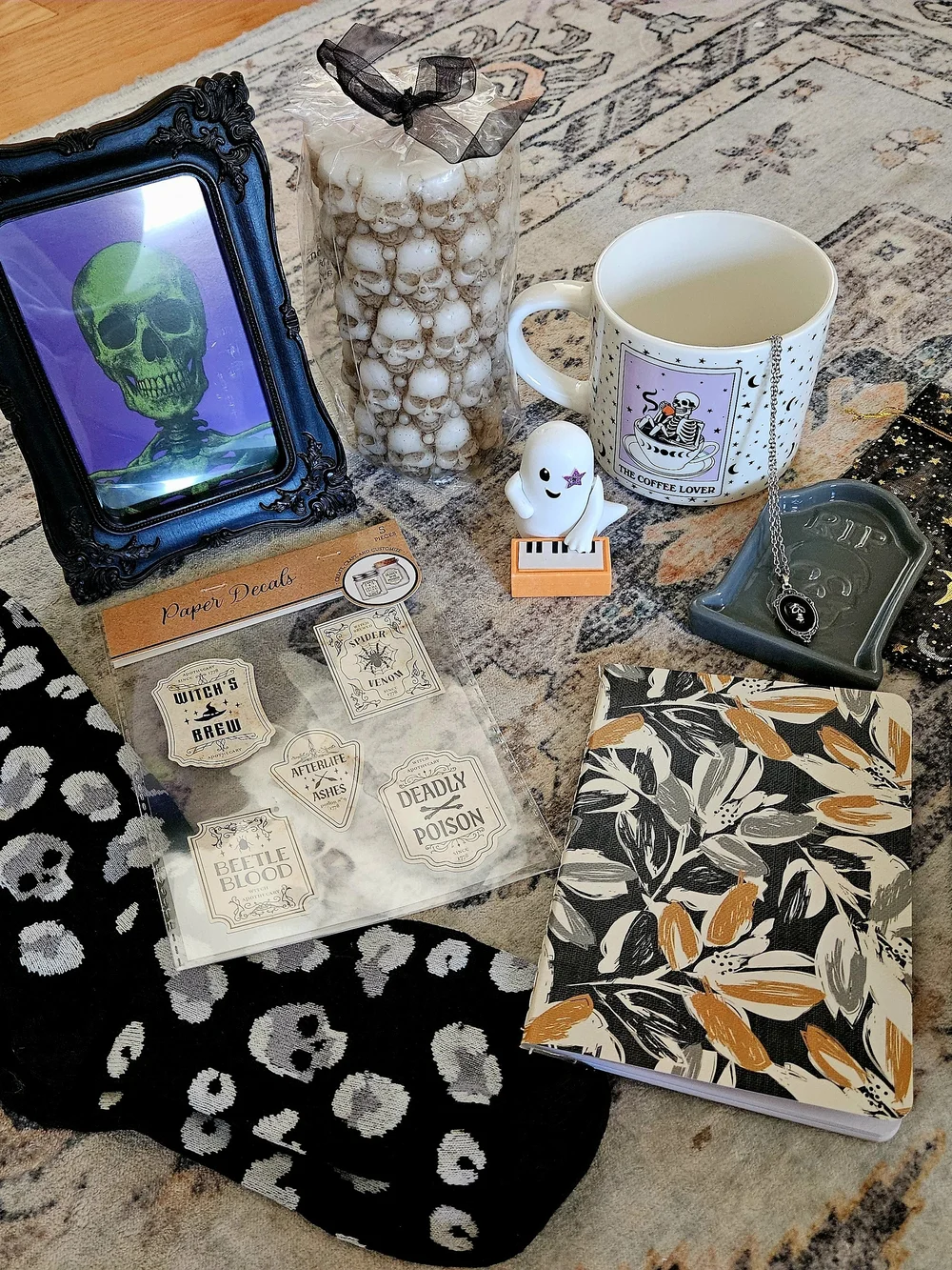Haunted Halloween Mystery Box Spooky Goth Surprise Gift Box